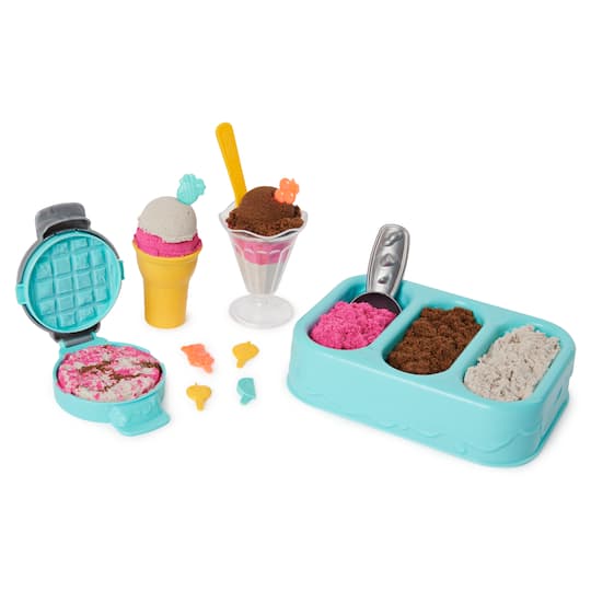 Kinetic Sand™ Ice Cream Treats Scented Playset Michaels